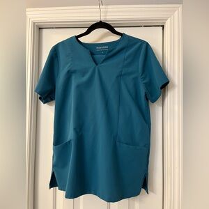 Mandala Teal Scrub Set - M